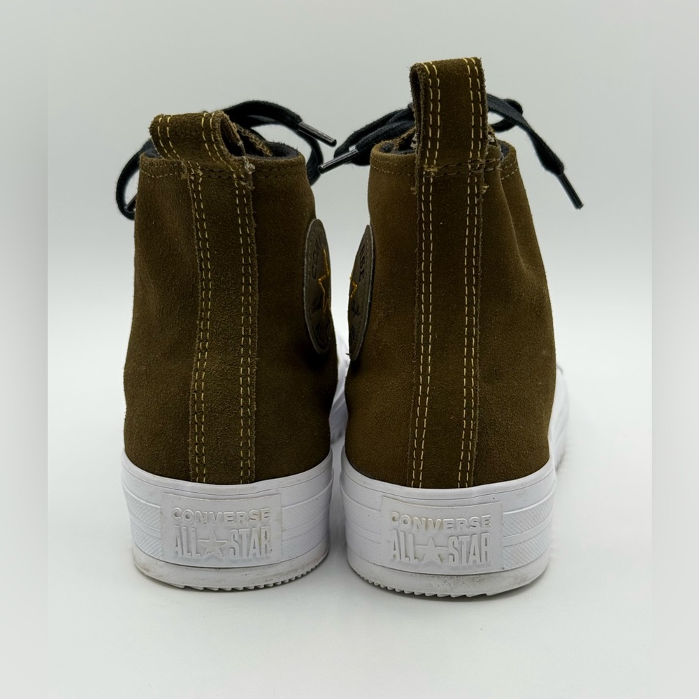 Converse Women’s Chuck Taylor All Star Hiker Hi Top 565238C Olive Green SZ 8.5 - Picture 3 of 13